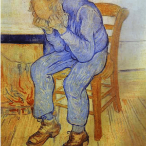 O que é Psicoterapia? 24 Sorrowing Old Man (at Eternity's Gate), 1890 by Vincent Van Gogh